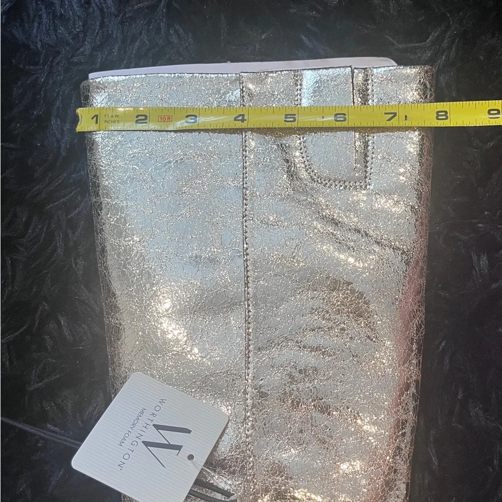 Worthington Gold Knee-High Boots Size 6 M - Picture 9 of 9